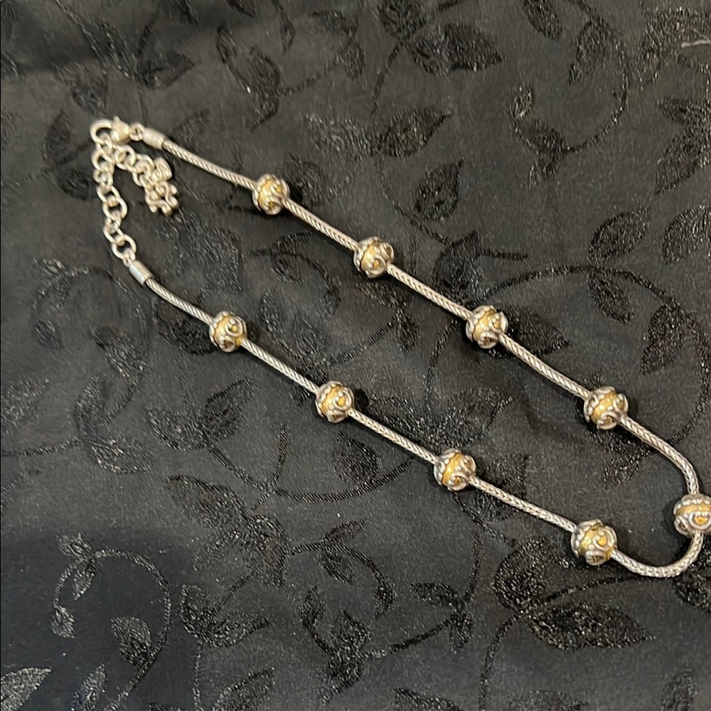 Brighton Gold and Silver plated 9 Station Necklace